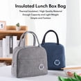 thumbnail image 2 of La bolsa de asas reutilizable del bolso de la fiambrera aislada para embalar el envase del Abanopi Bolso de mano, 2 of 5