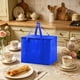 thumbnail image 5 of Yhmxh Bolsa térmica grande y bolsas térmicas para la compra, ideales para reparto de comida. Nevera plegable. Bolsas reutilizables para picnics con base rígida, cierre de cremallera, plegables y re, 5 of 6