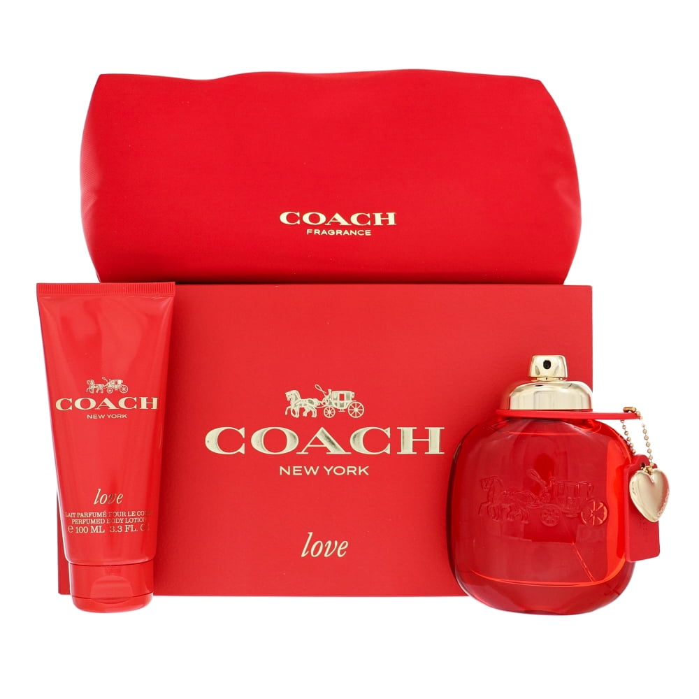 Coach Love Gift Set, 3.0 Oz Eau De Parfum Spray, 3.3 Oz Body  display picture 3