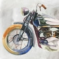 thumbnail image 2 of Warren, Annie 12x12 White Modern Wood Framed Museum Art Print Titled - Moto Metal I, 2 of 4