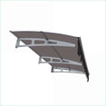 thumbnail image 4 of Door Window Awnings for Wooden House Entrance, 79" x 34" Walnut Brown Roof | PC | Square, 4 of 11