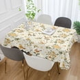 thumbnail image 2 of Yayeee Tablecloths 54" x 54" Rectangle Wrinkle Resistant Party Table Cover, Birds Sunflowers, 2 of 8