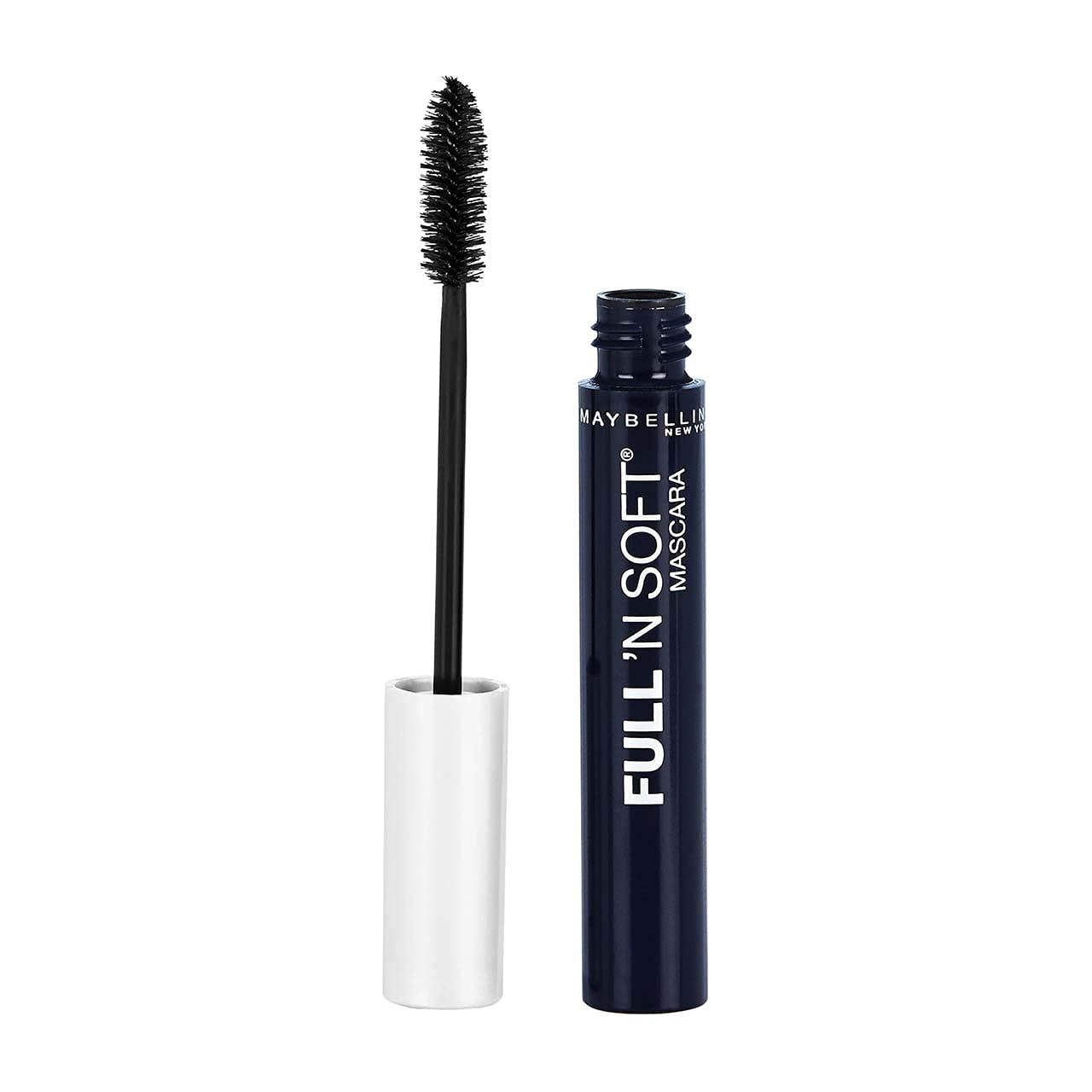 Maybelline Full 'N Soft Mascara, Very Black [301], 0.28 oz (Pack of 3)