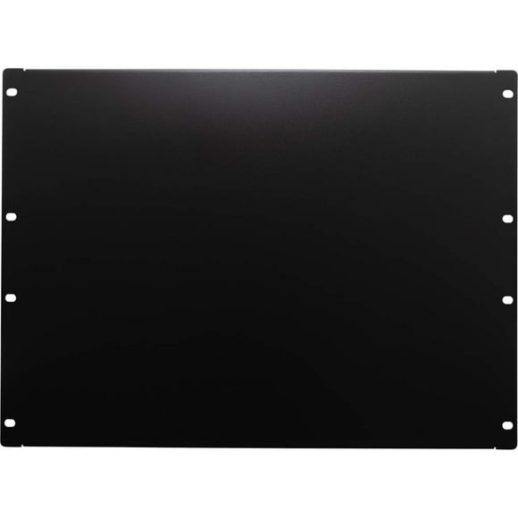 Navepoint 8U Blank Rack Mount Panel Spacer for 19-Inch Server Network Rack Enclosure Or Cabinet Black