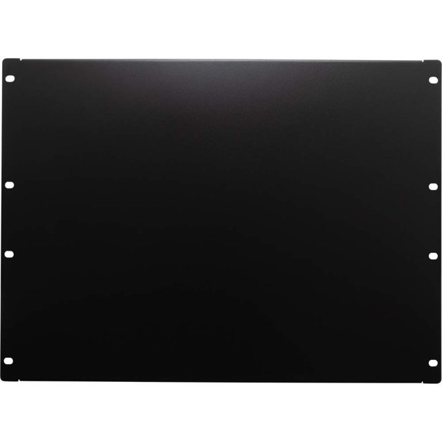 Navepoint 8U Blank Rack Mount Panel Spacer for 19-Inch Server Network Rack Enclosure Or Cabinet Black