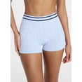 thumbnail image 2 of No Boundaries Seamless High Waist Boyshort Panties, 3-Pack, Women's XS-XXXL, 2 of 7