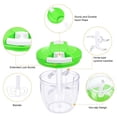 thumbnail image 2 of Mini Manual Vegetable Chopper With Grinder And Professional Mixer With Compact And Professional Cutting Blade Of Kitchen Without Noise, 2 of 5