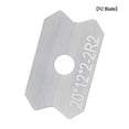 thumbnail image 2 of Alloy Woodworking Edge Corner Planer Replacement Manual Carpenter Furniture Table Desk Deburring Scraper Tool Accessories Only R2 Slicer, 2 of 7