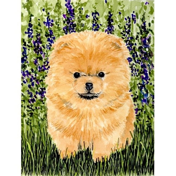 11 x 15 in. Pomeranian Garden Size Flag