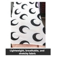 thumbnail image 2 of Women Moon Print Lounge Set Long Sleeve Top and Pants Seamless Casual Outfit, 2 of 5