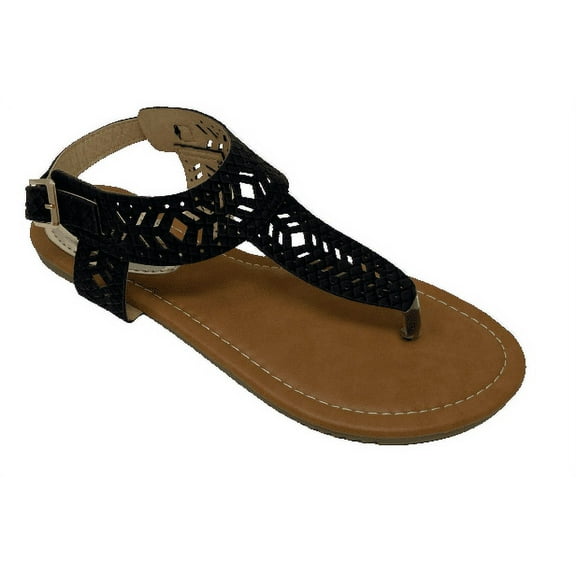 Women Fashion Victoria K Preforated Sandals, Everyday Sandals, Vacation/Summer Sandals,5 colors size 6-10