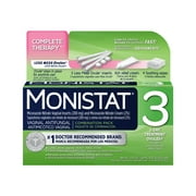 Regular Strength Monistat® 3 Complete Therapy Ovules - 3-Day Treatment