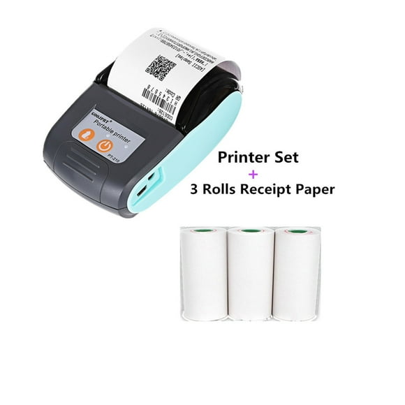 Mini 58mm Paper Bill Pocket Bluetooth Printer Wireless Portable Thermal Receipt Printer Mobile