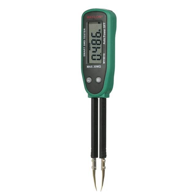 MAYILON MY8910 Testeur Intelligent SMD Clips de Test Pinces Résistantes Condensateur Type Stylo 30m Résistance et Capacité 30mF 3000 Compteurs LCD Testeur Multifonction Numérique