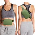 thumbnail image 2 of HAHDAXIA HVJCEZ Sacs Banane pour Femmes Hommes, Sac de Taille Mode Mini Bandoulière Ajustable pour Course, Randonnée et Voyage, Vert, 2 of 6
