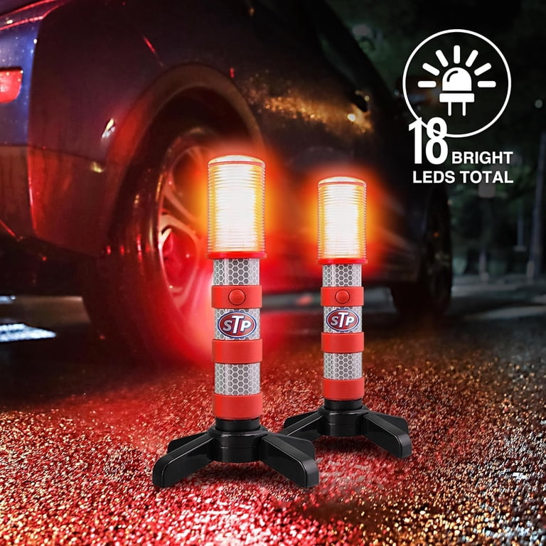 STP Emergency LED Road Flares, 4-Pack photo 6