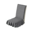 thumbnail image 2 of Quilted Chair Cushion with Backrest Ties, Thickened Full-Coverage Seat Pad for Dining, Office, and Computer Chairs, Soft Polyester Comfort Cushion, 2 of 6