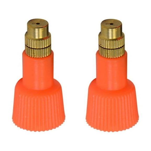 2pcs Garden Sprayer Nozzle Tips Replacement Caps for Watering Tanks Misting Nozzles with Adjustable Sprays Patterns