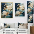 thumbnail image 4 of Designart "Captivating Blue Storm Art I" Storms Floater Framed Canvas Prints, 4 of 5