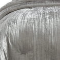 thumbnail image 4 of 6 Piece Twin Comforter Set with Shimmering Appeal, Silver- Saltoro Sherpi, 4 of 5