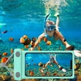 thumbnail image 3 of Funda impermeable para teléfono celular – Teléfono impermeable bajo el agua, funda transparente impermeable para teléfono para lluvia, pesca, kayak, máxima protección para teléfono, 3 of 5
