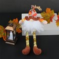thumbnail image 5 of Skegnu Thanksgiving Decorations Harvests Festival Long Legs Faceless Doll Fall Glows Maple Leaf Rudolph Doll Scene Decoration Fall Decorations for Home on Clearance, 5 of 6