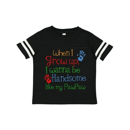 

Inktastic Handsome Like My PawPaw Gift Toddler Boy Girl T-Shirt