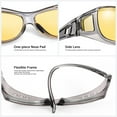 thumbnail image 6 of TINHAO HD Polarized Night Vision Glasses Fit Over Glasses for Men & Women Night Driving Wrap Around Glasses, 6 of 7