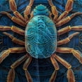 thumbnail image 5 of 2/3pcs Bedding Set 3D Spider Printed Comforter Cover Pillowcase Boy Man Cool Bedroom Decor,Queen (90"x90"), 5 of 6