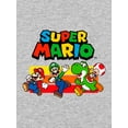thumbnail image 2 of Super Mario Boys Group Circle Short Sleeve, T-Shirt (Sizes 4-18), 2 of 2