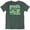 Forest Green, variant on Brazil is My Happy Place Flag Art Sign Print T-Shirt Clothing Gift & Souvenir Black