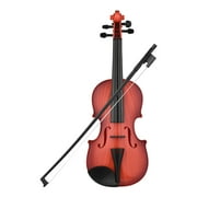 Meterk Kids Toy Violin Mini Electric Violin with 4 Adjustable Strings Violin Bow Children Musical Intrument Toy