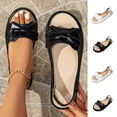 thumbnail image 2 of Qingpeng Womens Comfy Slingback Loafers Cushioned Footbed Bow Decor Versatile Open Side Shoes for Outings and Work, 2 of 9