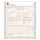 Adams Business Forms CMS1500CV CMS Formulaire de Réclamation d'Assurance Maladie&44; 9,5 x 11 Po. – image 1 sur 1