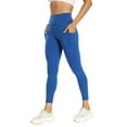 thumbnail image 2 of Lucakuins Ropa deportiva para mujer Leggings Levantamiento de glúteos Leggings de entrenamiento Cintura alta Color sólido Elástico Correr Yoga Pantalones Adelgazar Medias Pantalones Lucakuins moda, 2 of 4