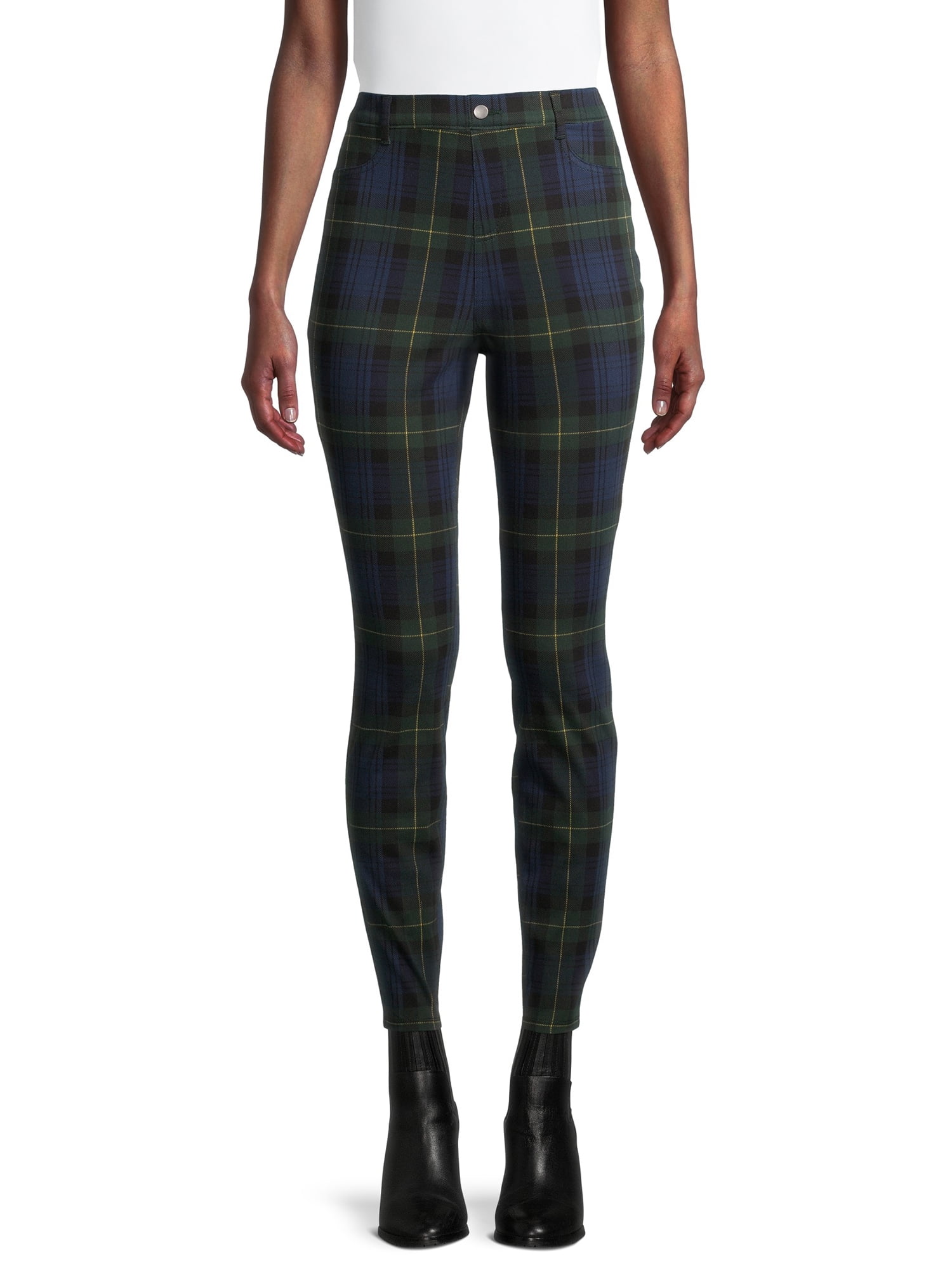 time and tru women's stretch knit jeggings