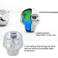 thumbnail image 4 of Stainless Steel Skull Shaped Whiskey Stones, Cooling Whiskey Rocks Reusable Metal Ice Cubes Chilling Rocks Stone Refreezable Chilling Stones for Whiskey, Scotch, Bourbon, Soda, Beer, 4 of 5