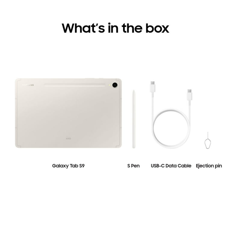 Samsung Galaxy Tab S9+ Beige 256GB US版 Samsung Galaxy Tab S9 Wi-Fi (256GB) in Beige Color | Samsung