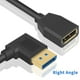 thumbnail image 2 of Cable Displayport Poyiccot 8K 1.4, ángulo recto de 90 grados, 15 cm, 2 of 7