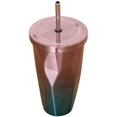 thumbnail image 2 of Stainless Steel Tumbler with Straw, 2 of 5