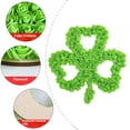thumbnail image 6 of SDJMa St. Patrick's Day Wreath, Artificial Shamrock Wreath with Green Foam Rose, Irish Welcome Sign for Front Door Porch Wall Hanging Decoration, 6 of 7