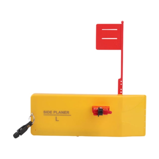 S SERENABLE Fishing Planer Board Fishing Accessory Fishing Inline Side Clip Medium Side Planer Board Quick Grip Snap Release for Offshore Left