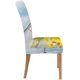thumbnail image 3 of ABPHQTO Holland Dutch Windmill Over Colful Tulips Field Funda protectora para silla Funda protectora para asiento para comedor Hotel Wedding Party Set de 1, 3 of 4