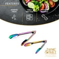 Thyme & Table Stainless Steel Locking Tongs, 2Piece Set