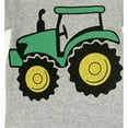 thumbnail image 4 of Elowel Pyjama 2 Pcs Garçon Tracteur Court 100 % Coton Taille 4 Gris, 4 of 5