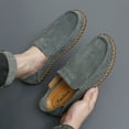 thumbnail image 6 of Big Size Men's Casual Loafers Slip On Leather Shoes Lightweight Driving Shoes Moccasins Classic Penny Loafer Flats Boat Shoes, 6 of 10