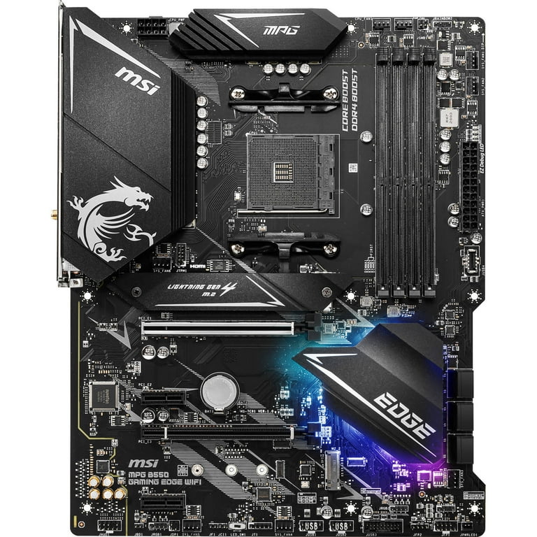 【正常動作品】 MSI B550 GAMING EDGE WiFi MSI MPG B550 GAMING EDGE WIFI AM4 ATX Motherboard