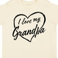 thumbnail image 4 of Inktastic I Love My Grandpa in Black Chalk Heart Boys or Girls Toddler T-Shirt, 4 of 5