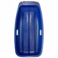 thumbnail image 2 of Lucky Bums Kids 35 Inch 1 Person Snow Toboggan Sled w/ Pull Rope, Blue (3 Pack), 2 of 8
