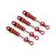 thumbnail image 5 of Amortiguador de coche RC, pieza de repuesto para coche RC, aleación de aluminio, amortiguador RC resistente 1 juego rojo, 5 of 9